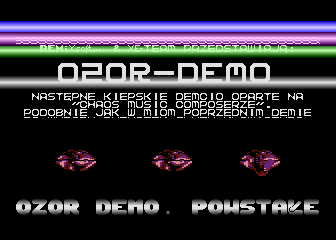 Ozor Demo