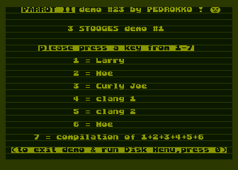 Parrot II Demos