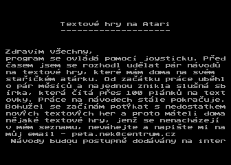 Planky na textovky