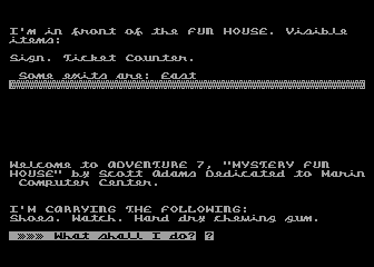 Adventure 7: Mystery Fun House