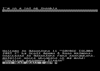Adventure 11: Savage Island: Part 2