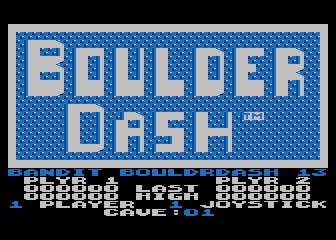 Bandit Boulderdash 13
