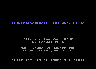 Barnyard Blaster