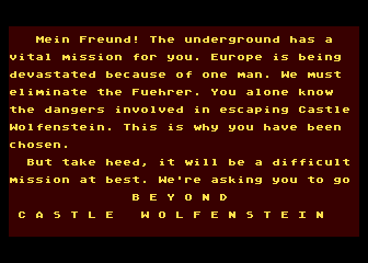 Beyond Castle Wolfenstein