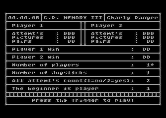 C.D. Memory III