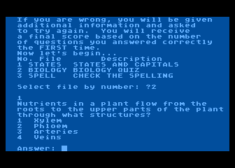 Computer Aided Instruction