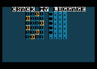 Crack my luggage