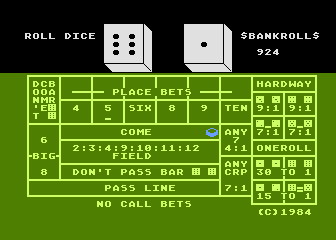 Craps Simulator
