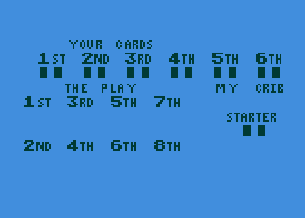 Cribbage Atari!
