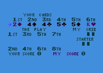 Cribbage Atari!