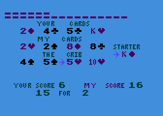 Cribbage Atari!