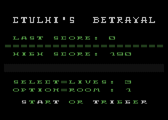 Ctulhi's Betrayal