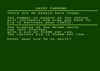 Dairy Farming