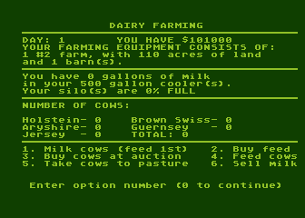 Dairy Farming