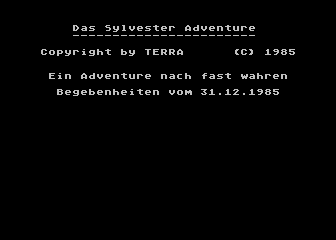 Das Sylvester Adventure