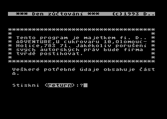 Den zuctovani
