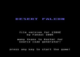 Desert Falcon