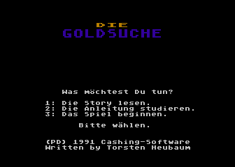 Die Goldsuche