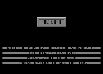 Factor - X