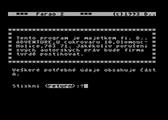 Farao 2: Poklad