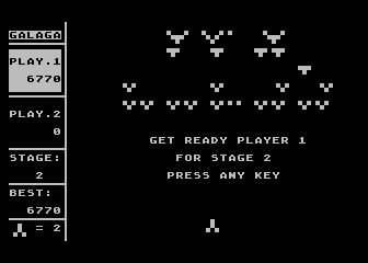 Galaga PET