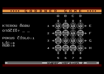 Gardner Game (Gardnerova hra s mincemi) ver.