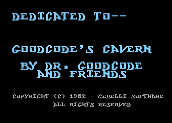 Goodcode's Cavern