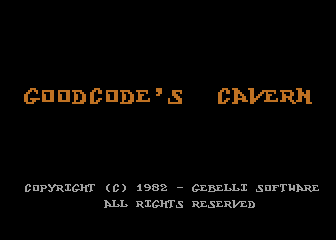 Goodcode's Cavern