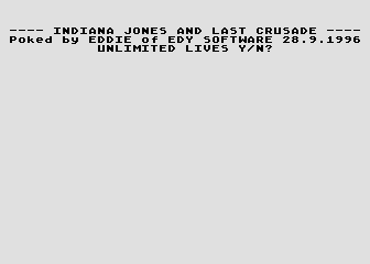 Indiana Jones: The Last Crusade