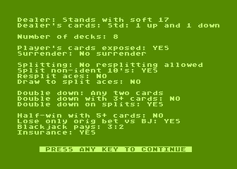 Ken Uston's Professional Blackjack v1.20