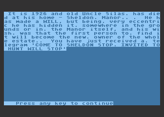 Last Will and Testament, The