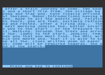 Last Will and Testament, The