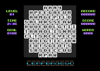 Letter Scrabble