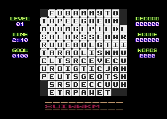 Letter Scrabble
