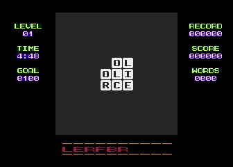Letter Scrabble