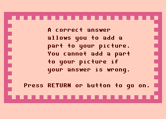 Mathematics Action Games: Picture Parts
