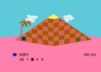 Mathematics Action Games: Pyramid Puzzler