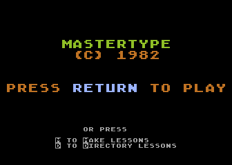 MasterType