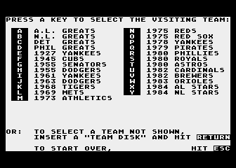 Micro League Baseball (color version)