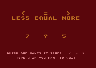 MoreLess < = >