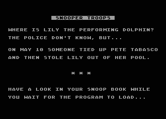 Snooper Troops - Case #2: The Disappearing Do