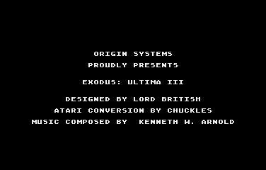 Ultima III: Exodus