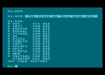 OSS OS/A+ - ATARI version 2.10