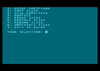 OSS OS/A+ - ATARI version 2.10